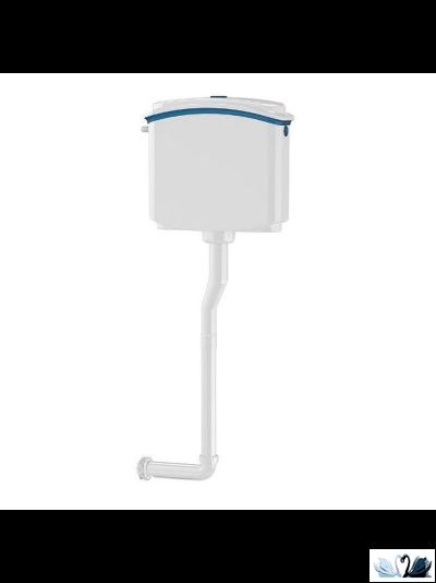 Бачок Nova Plastik 4094 пластиковый навесной, с кнопкой, купить в магазине Маруся по акции со скидко