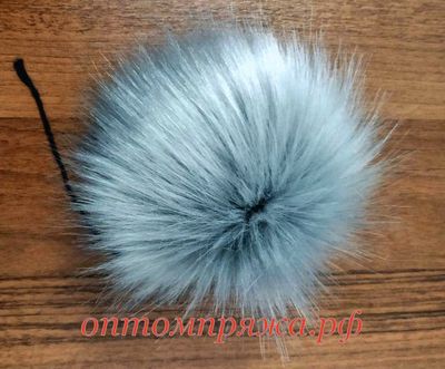 Искусственный помпон. Цвет Мрамор. Цена указана за 1 шт.