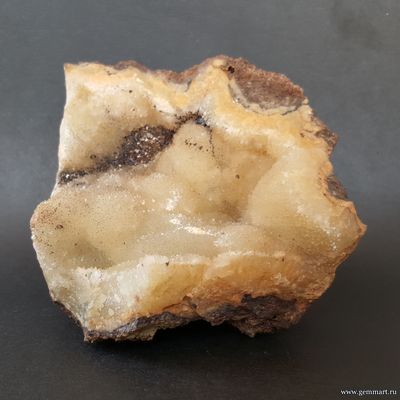 Кальцит и кубический пирит. Россия. 105*89*84мм