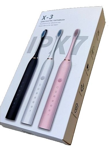 Обзор электрической зубной щетки SONIC TOOTHBRUSH X-3