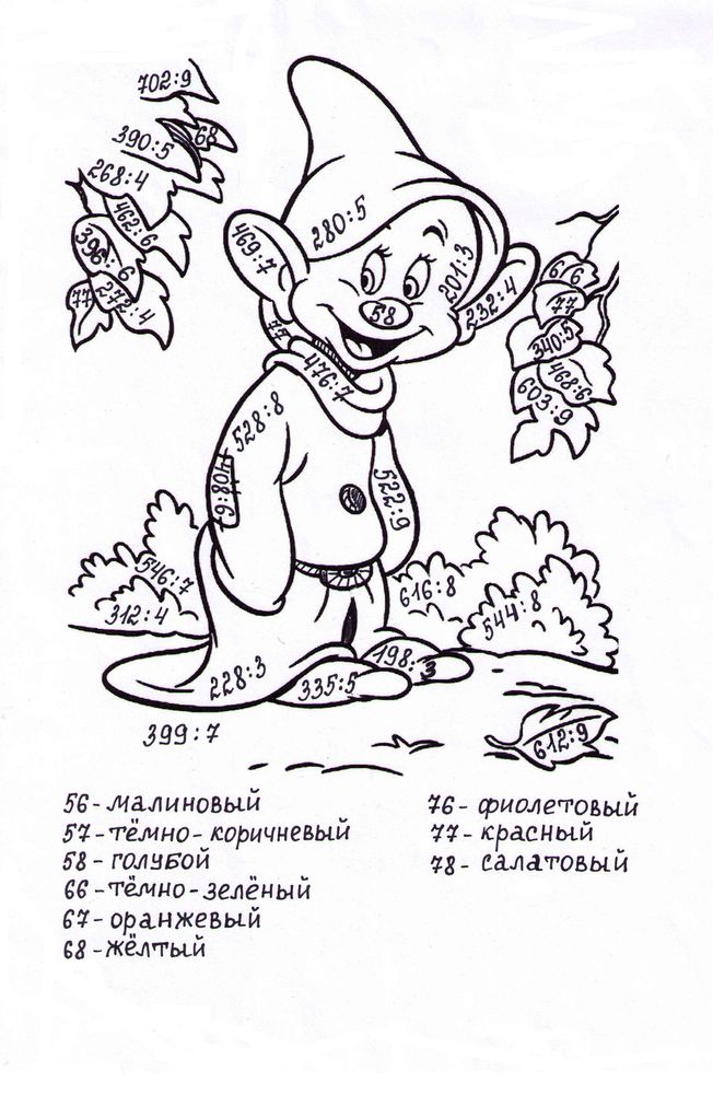 Рисунок с примерами 3 класс