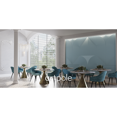 Гипсовая панель PALLADA + LED артикул M-0062