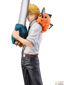 Фигурка 1/7 Дэндзи (Denji, Pochita S-Fire)