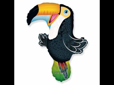 Шар фигура, Тукан, 74см Х 56см