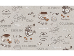 Обои виниловые на флизел основе Кофе 1039-62 0,53м*10,05м БелВинил [58962]