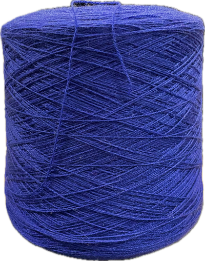 Zegna Baruffa Lane Borgosesia 100% WS cashmere (кашемир) art. CHIARO 2/28 1400 м 100 гр. цв. насыщенный синий (753822)