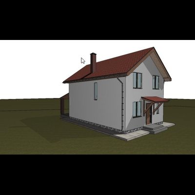 Двухэтажный дом с пятью спальнями 133м² (S59)