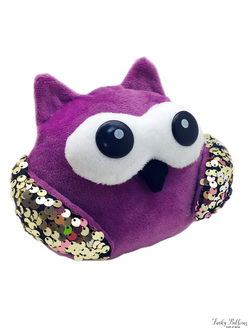 Мягкая игрушка "Сова с пайетками"