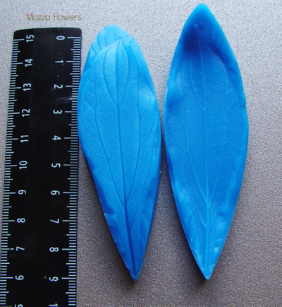 " Лист пиона" Силиконовый молд (вайнер)