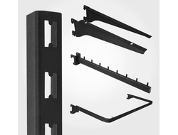 Система Canalina/Global/Базис и навеска на овальную трубу цвет черный