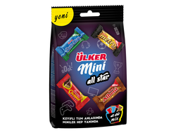 Батончики Ulker "Mini all star", 91 гр