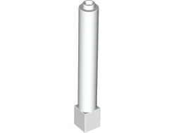 Support 1 x 1 x 6 Solid Pillar, White (43888 / 6073345)