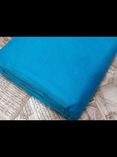 Фатин средний цвет темная бирюза 1.5 м