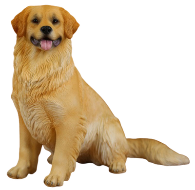 Золотистый ретривер (сидящий) - Коллекционная ФИГУРКА 1/6 scale Animal Model Golden Retriever 2.0 (MRZ057-3B) - Mr.Z