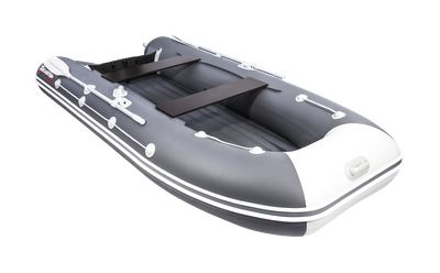 Моторная лодка Таймень LX 3600 НДНД графит/светло-серый