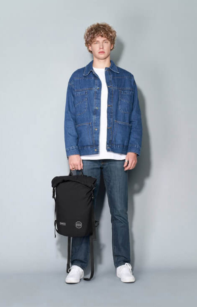 Рюкзак Consigned Cornel M Roll Top Black