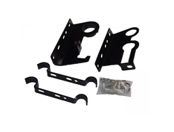 Крепление реечного домкрата HIGH JACK и лопаты на багажник