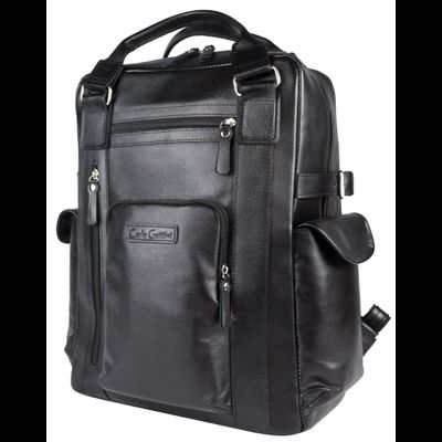 Кожаный рюкзак Corruda black (арт. 3092-01)