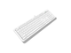 Клавиатура A4 Fstyler FK10 USB Multimedia, белый/серый