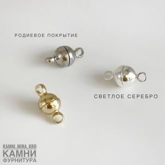 Магнитные замочки ЛЮКС, вид и покрытие в ассортименте, цена за штуку