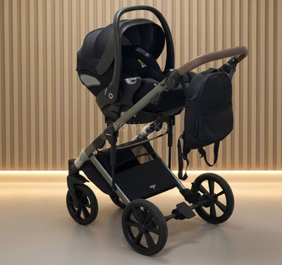 Детская коляска 3 в 1 Luxmom 710 Черный