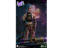 ПРЕДЗАКАЗ - Джинкс (Аркейн, League of Legends)  - Коллекционная ФИГУРКА 1/6 scale BOOM GIRL Deluxe Edition (ot021) - Onetoys ?ЦЕНА: 30600 РУБ.?