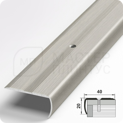 Порог угловой Лука ПУ 06.2700.052 Ель дымчатая