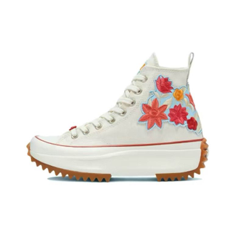 Кеды Converse Run Star Hike High Top embroidered floral