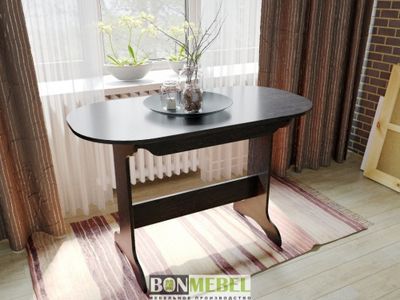 Стол обеденный Бостон Венге (Бонмебель)