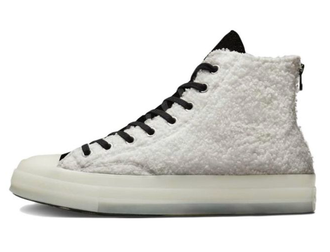 Кеды Converse x CLOT Panda Chuck Taylor 70 белые высокие зимние