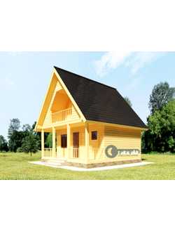 Б-10 ГАБАРИТНЫЕ РАЗМЕРЫ: (6Х6М) 2 ЭТАЖА, ОБЩАЯ ПЛОЩАДЬ: 60М²