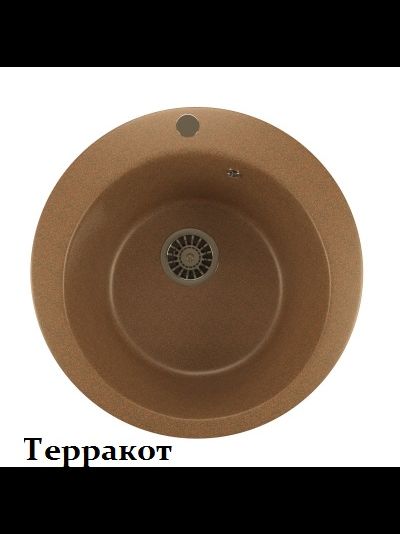 Мойка из мрамора Mixline ML-GM13 круглая