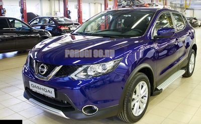 Пороги на Nissan Qashqai (2015-2019) Start