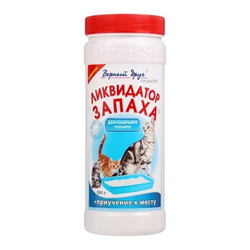 Верный друг Ликвидатор запаха для кошачих туалетов + приучение к месту, 500 г