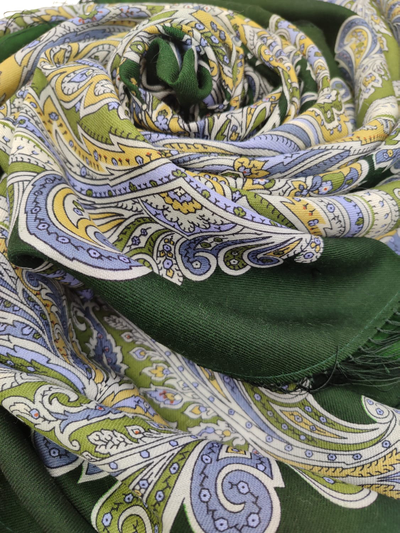 Павловопосадский платок Коралловая сказка 1916-10