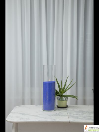 Насыпная свеча "Цилиндр 50 см", фиолетовая "Фиолетовый"