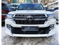 Решетка Toyota Land Cruiser 200 2015-2021 LOUNGE 21