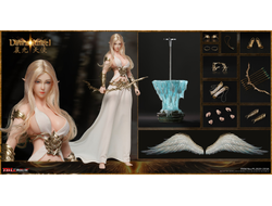 ПРЕДЗАКАЗ - Светлая эльфийка-ангел - Коллекционная фигурка 1/6 Dawn Angel (White) (PL2025-233A) - TBLeague ?ЦЕНА: 27700 РУБ.?