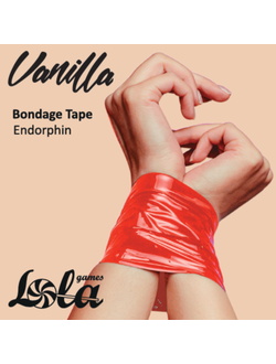 БОНДАЖНАЯ ЛЕНТА VANILLA ENDORPHIN RED
