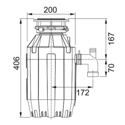 Измельчитель Turbo Elite TE-125 (+ пневмокнопка)
