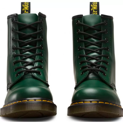 Ботинки Dr. Martens 1460 (Зеленые кожа)