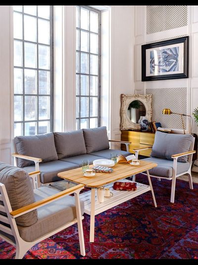 Диванная группа Concorde L белая