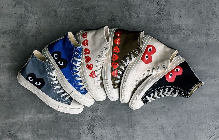 оригинальные кеды converse Comme Des Garcons