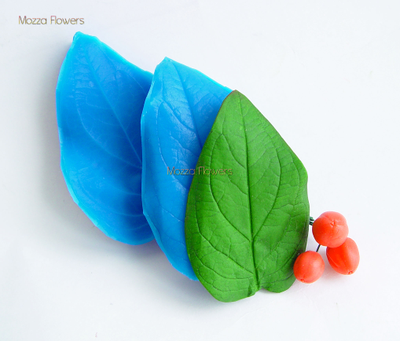 "Лист гиперикума" силиконовый молд (вайнер)