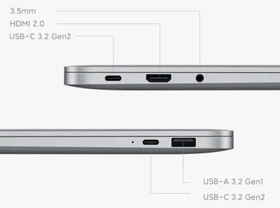 Xiaomi RedmiBook Pro 14" IPS Ryzen7 6800H 16Gb, (SSD)512Gb Win10Tr Серый