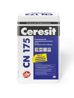 ЦЕРЕЗИТ CN 175 Универсальная самовыравнивающаяся смесь 3-60мм (25кг)