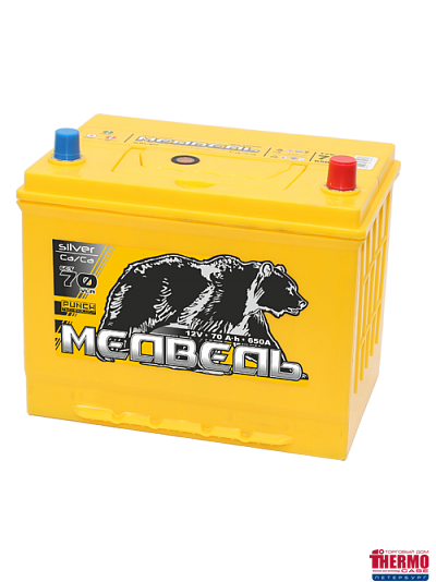 Термокейс ТК-А4 Asia box, подходит для авто с АКБ А/h: 70, 75, 80 (D26), Габариты, мм: 260x173x220