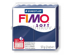 полимерная глина Fimo soft, цвет-windsor blue 8020-35 (королевский синий), вес-57 гр