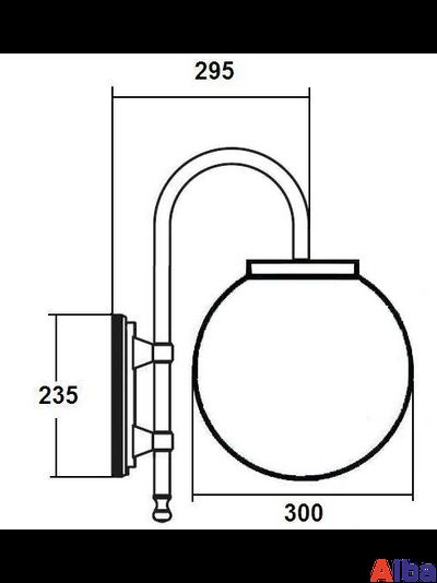 Globo 88202 L 10A Парковый светильник