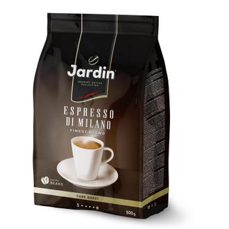 Кофе в зернах Jardin Espresso Stile di Milano 100% арабика 500 г